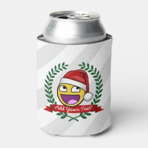 Lustige Weihnachtsart-fantastisches Gesicht Meme Dosenkühler