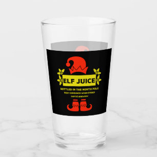 Lustige Weihnachtsbieretiketten Glas