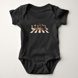 Lustige Weihnachtsenten Tiere Weihnachten Bauernho Baby Strampler