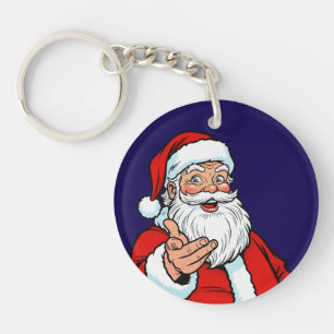 Lustige Weihnachtsfamilie Santa Squad passende Kle Schlüsselanhänger