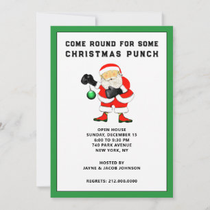 Lustige Weihnachtsfeier Einladung