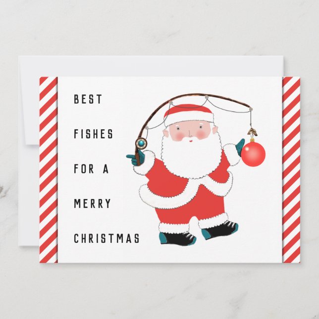 Lustige Weihnachtsfeiertagskarten Feiertagskarte (Vorderseite)
