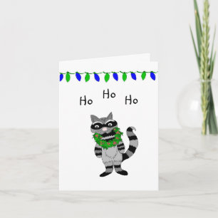 Lustige Weihnachtskarte Feiertagskarte