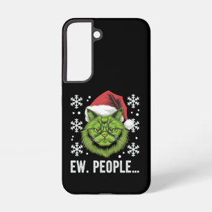 Lustige Weihnachtskatze Igitt Leute Katzensiebhabe Samsung Galaxy Hülle