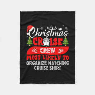 Lustige Weihnachtskreuzfahrt-Crew wird höchstwahrs Fleecedecke