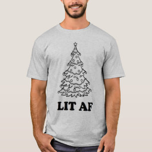 Lustige Weihnachtslit AF-Ferienzeit T-Shirt