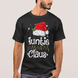 Lustige Weihnachtsmann-Tante Claus Weihnachten pas T-Shirt