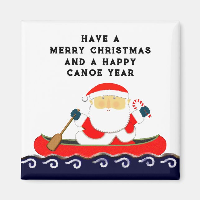 Lustige Weihnachtsstrumpf-Füller Magnet (Vorne)