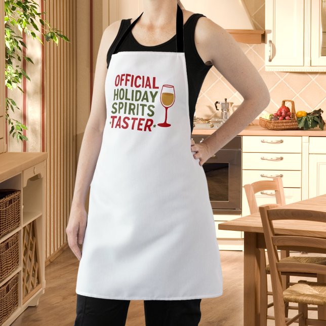 Lustige Weihnachtszitate Party-Geister Taster Schürze (Von Creator hochgeladen)