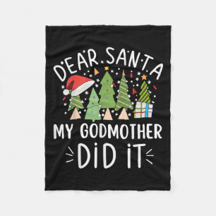 Lustige Weihnachtszitate Sprüche Lieber Santa Mein Fleecedecke