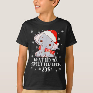 Lustige Weiße Elefanten-Pyjamas für Erwachsene unt T-Shirt