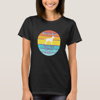 Lustige Welt beste Curly Coated Retriever-Mama T-Shirt