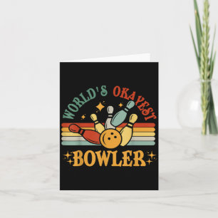 Lustige Welten Okayester Bowler Bowling Team Männe Karte