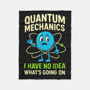 Lustige Wissenschaft der Quantenmechanik, Nerds Hu Fleecedecke