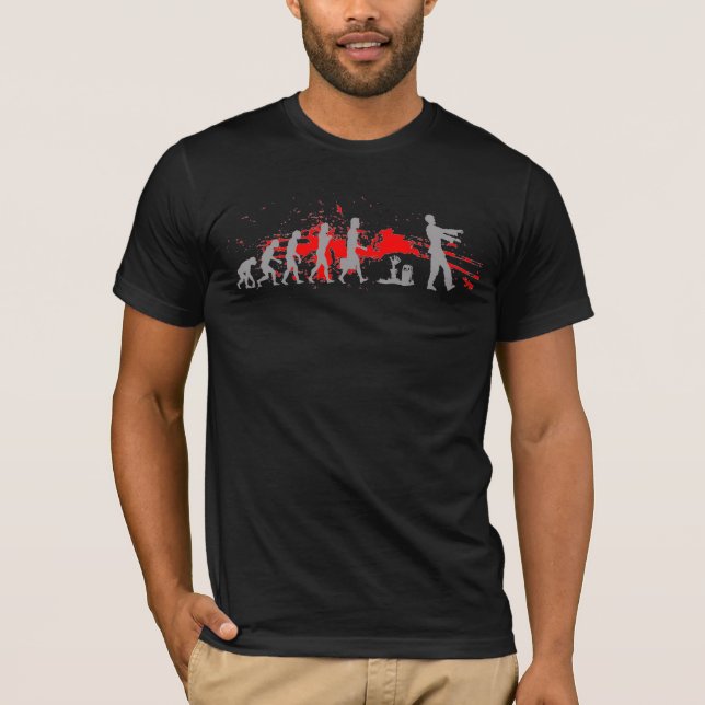 Lustige Wissenschaft Zombiedes T-Shirt (Vorderseite)