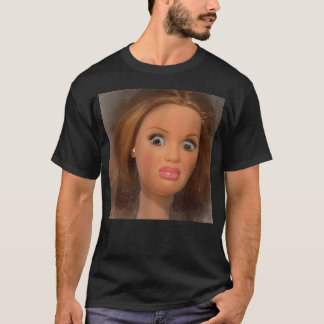 Lustige Witzige Ekelhafte Puppen Gesicht T-Shirt