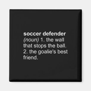 Lustige Wortdefinition Fußball Verteidigung Vokabu Magnet
