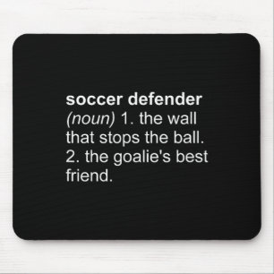 Lustige Wortdefinition Fußball Verteidigung Vokabu Mousepad