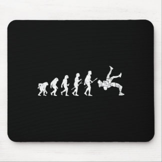 Lustige Wrestling-Evolution der Wrestler Martial A Mousepad