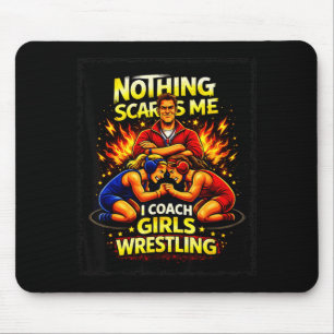 Lustige Wrestling-Trainer-Kunst für Männer Frauen  Mousepad