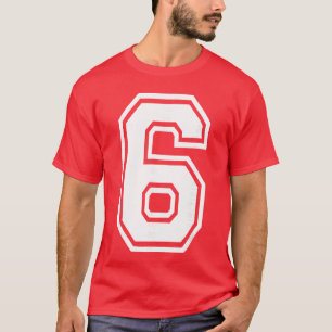 Lustige Zahl 6 67 Meme Kostüm passende Gruppe Hall T-Shirt
