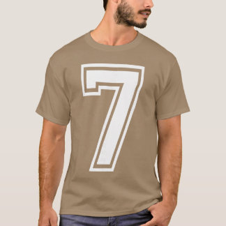Lustige Zahl 7 67 Meme Kostüm passende Gruppe Hall T-Shirt