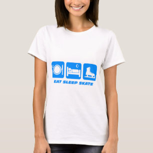 Lustige Zahl Skaten T-Shirt