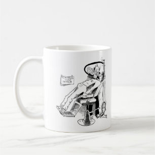 Lustige Zahnarzt-Skizze Kaffeetasse