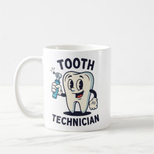 Lustige Zahntechniker-Tasse Retro-Dental-Laborgesc Kaffeetasse