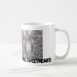 Lustige Ziegen-Schale Kaffeetasse