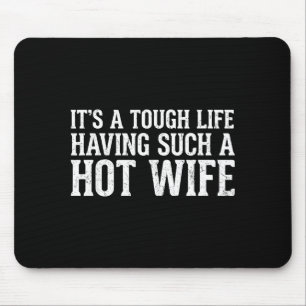 Lustige Zitate Es Ist Ein Schweres Leben Mit So Ei Mousepad
