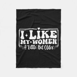 Lustige Zitate für Paare Ich mag meine Frauen ein  Fleecedecke
