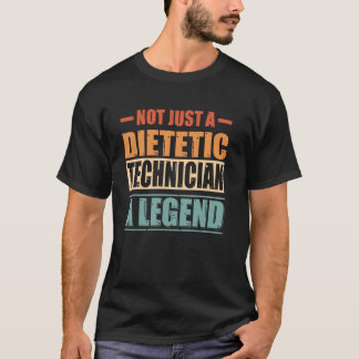 Lustige Zitate Retro Diätassistent T-Shirt