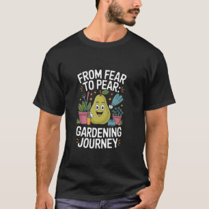 Lustige Zitate und Birnen-Cartoon für Gärtner Natu T-Shirt