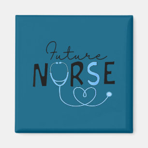 Lustige zukünftige Krankenschwester Krankenpfleges Magnet