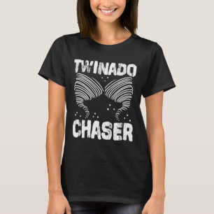 Lustige Zwillingeljäger-Mama-Papa-Zwillinge Eltern T-Shirt