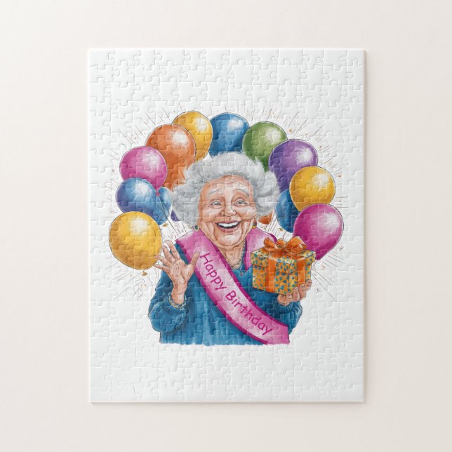 Lustigen Geburtstag Funny Nana (Vertikal)