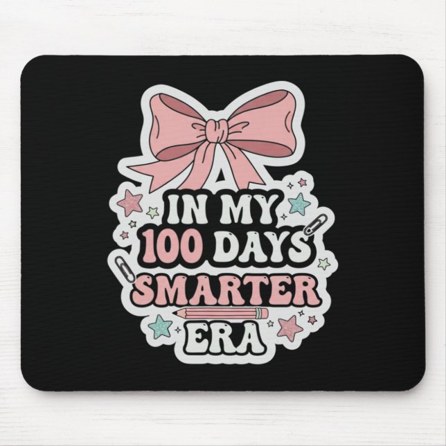 Lustiger 100. Schultag für Lehrer oder Schüler _ Mousepad (Vorne)