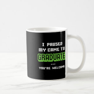 Lustiger 2025 Gamer Absolvent Abschluss Kaffeetasse