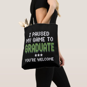 Lustiger 2025 Gamer Absolvent Abschluss Tasche