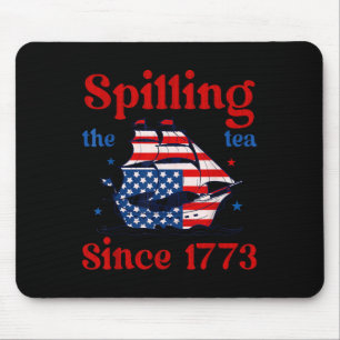 Lustiger 4. Juli, der den Tee seit 1773 verschütte Mousepad