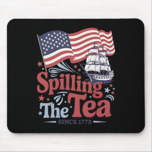 Lustiger 4. Juli: Tratschen seit 1773 USA Mousepad