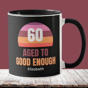 Lustiger 60. Geburtstag Sonnenuntergang Im richtig Tasse