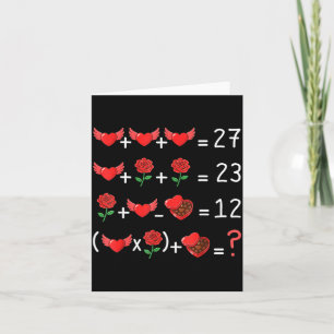 Lustiger 67 Mathematik-Lehrer Valentinstag Mathema Karte
