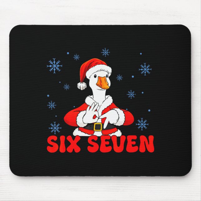 Lustiger 67 Meme Alberner Gans Weihnachten 67 Meme Mousepad (Vorne)