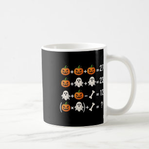 Lustiger 67 Meme-Kürbis-Geist-Mathe-Lehrer-Kostüm  Kaffeetasse