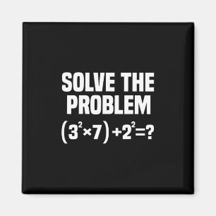 Lustiger 67 Meme Mathe Sechs Sieben Lehrer Brainro Magnet