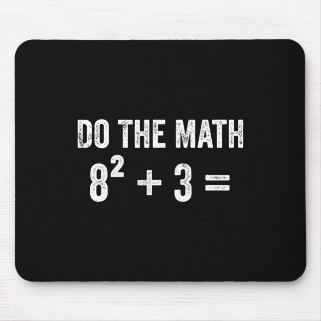 Lustiger 67 Meme Mathe Sechs Sieben Lehrer Brainro Mousepad (Vorne)