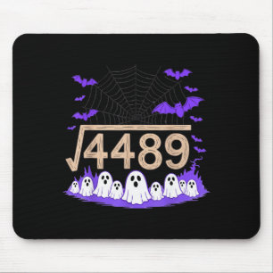 Lustiger 67 Meme Mathelehrer 6 7 Halloween Quadrat Mousepad