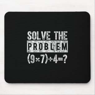 Lustiger 67 Meme Pemdas Grundschul-Mathe-Lehrer-Ge Mousepad